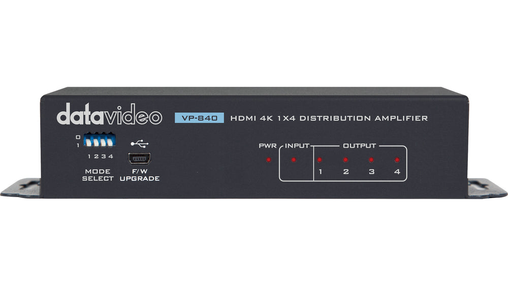 Datavideo VP-840 4K HDMI Distribution Amplifier 1x4 - Uitverkoop