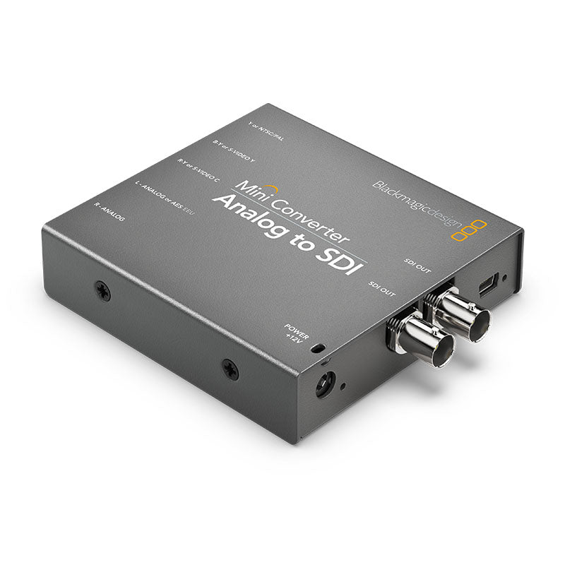 Blackmagic Mini Converter Analog to SDI – AV ProfShop