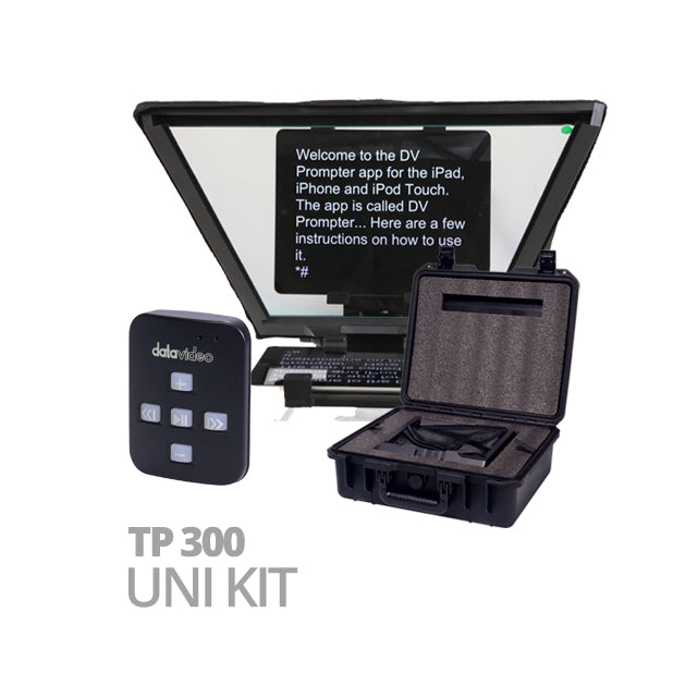 Datavideo TP-300 UNI KIT incl. HC-300 en WR-500