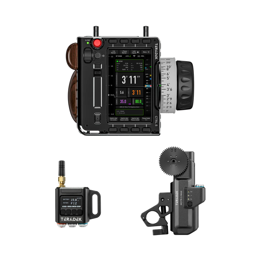 Teradek RT - FIZ Kit (CTRL.5, MDR.S, MOTR.S MAX)
