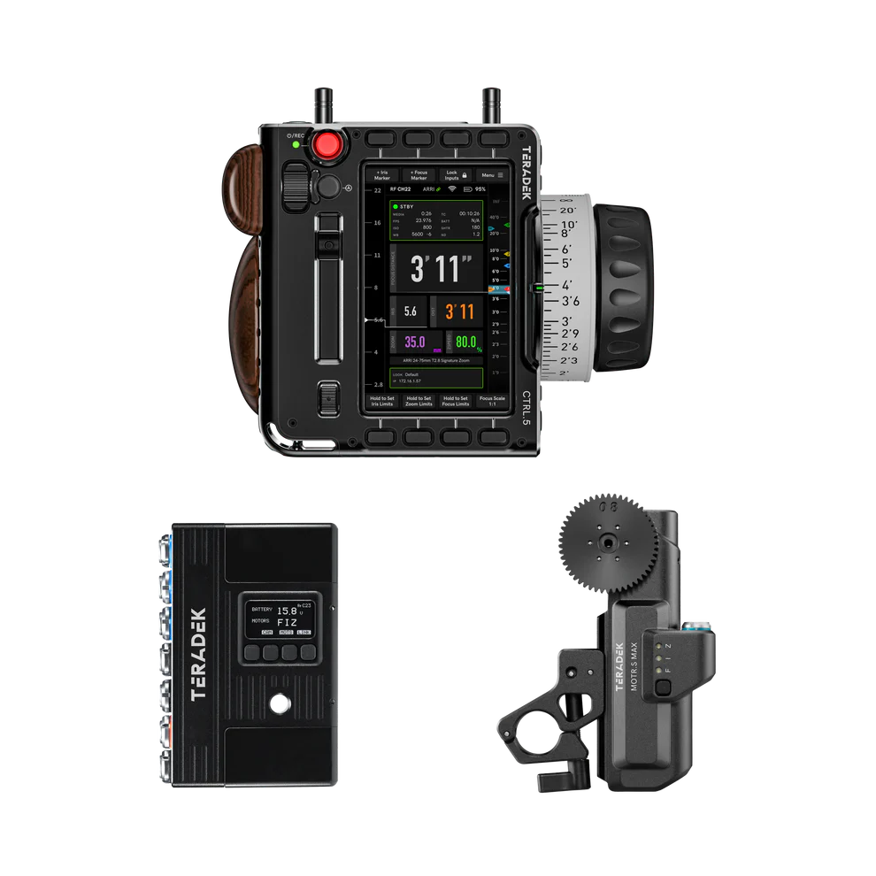 Teradek RT - FIZ Kit (CTRL.5, MDR.X, MOTR.S MAX)