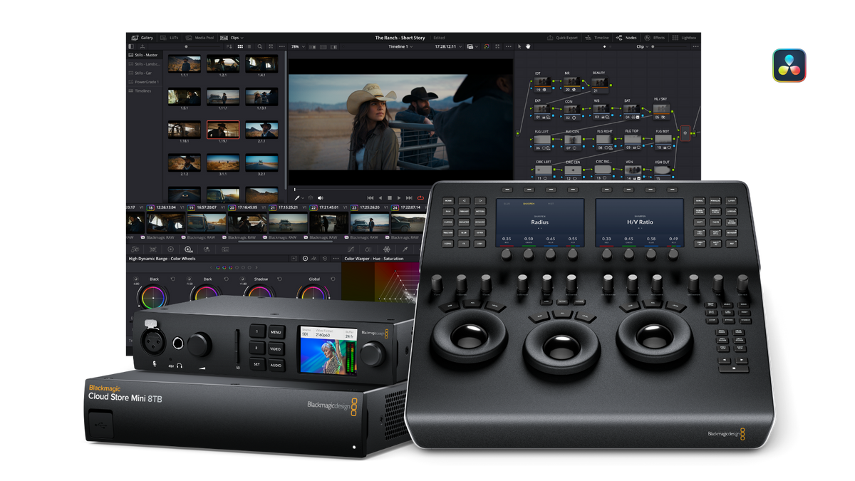 BlackMagic Professional Color Grading Bundle
