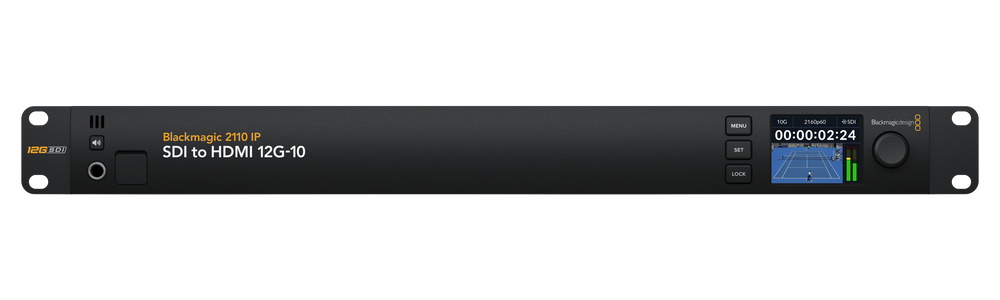 Blackmagic 2110 IP SDI to HDMI 12G-10