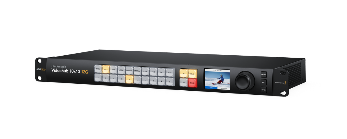 Blackmagic Videohub 10x10 12G