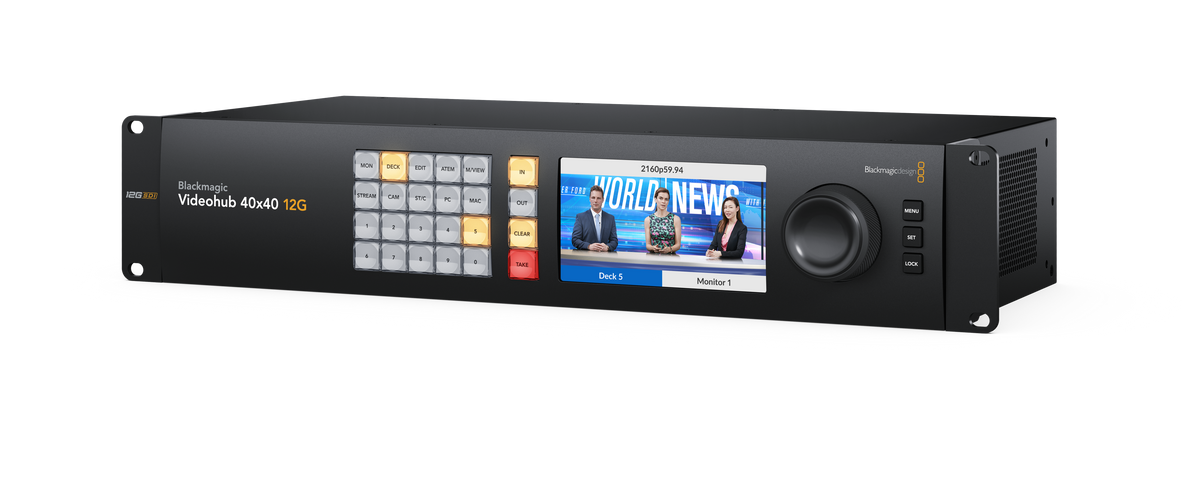 Blackmagic Videohub 40x40 12G