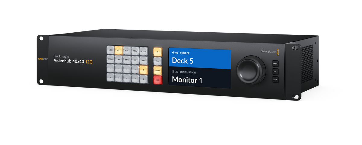 Blackmagic Videohub 40x40 12G