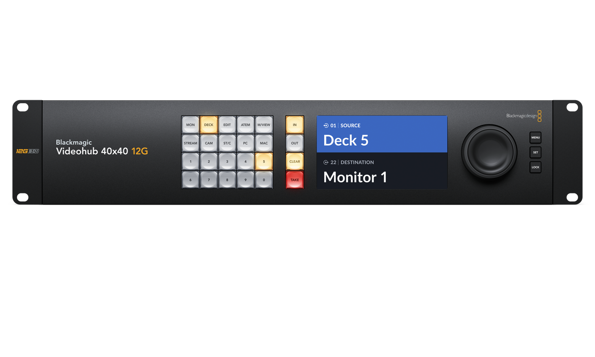 Blackmagic Videohub 40x40 12G