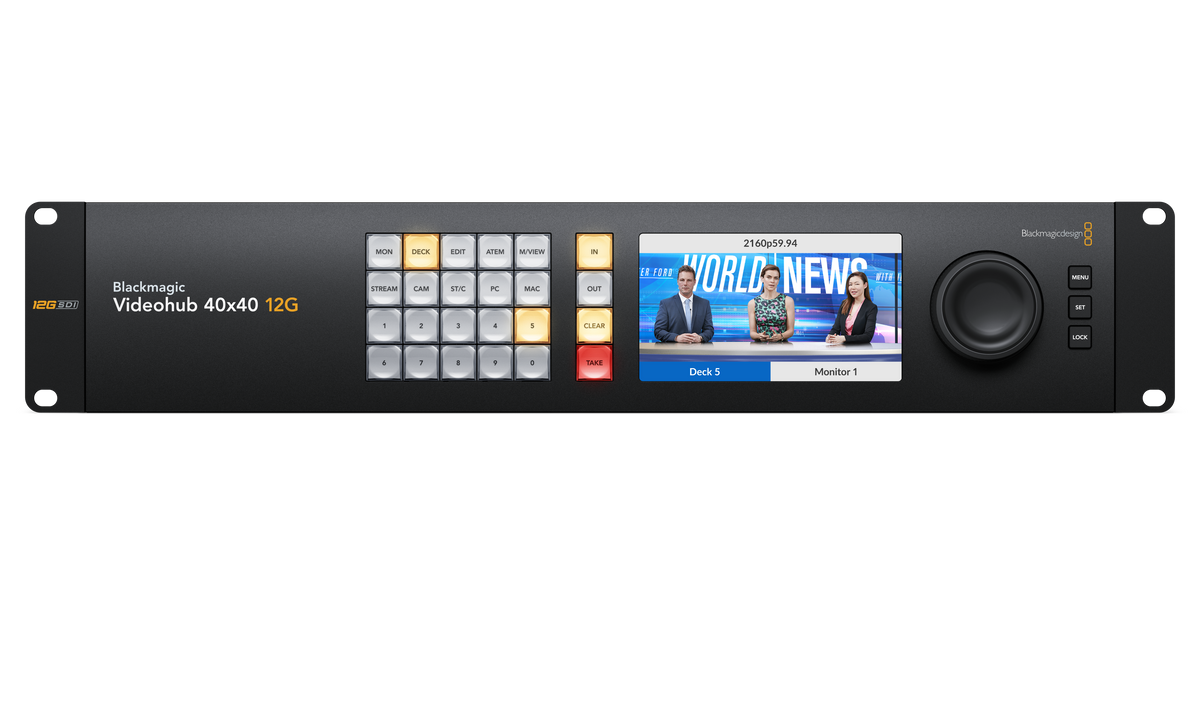 Blackmagic Videohub 40x40 12G