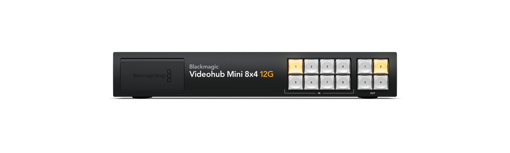 Blackmagic Videohub Mini 8x4 12G