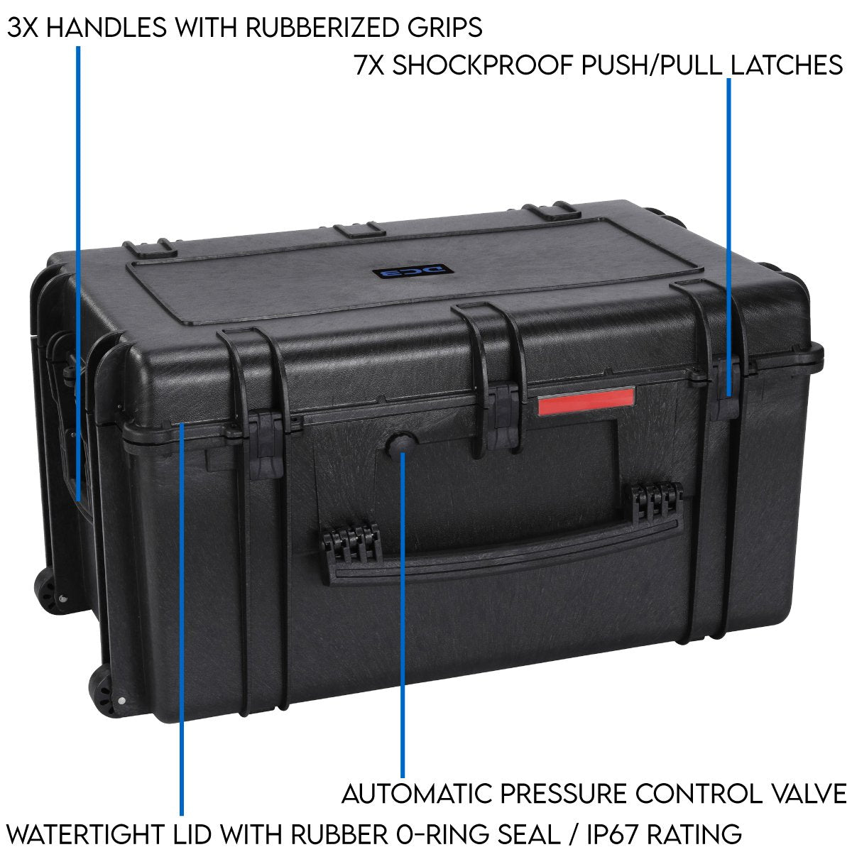 DCB 8505F Waterproof Utility Case With Foam Insert