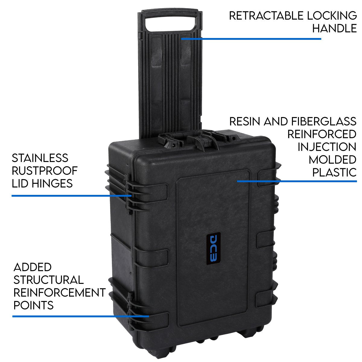 DCB 6104F Waterproof Utility Case With Foam Insert