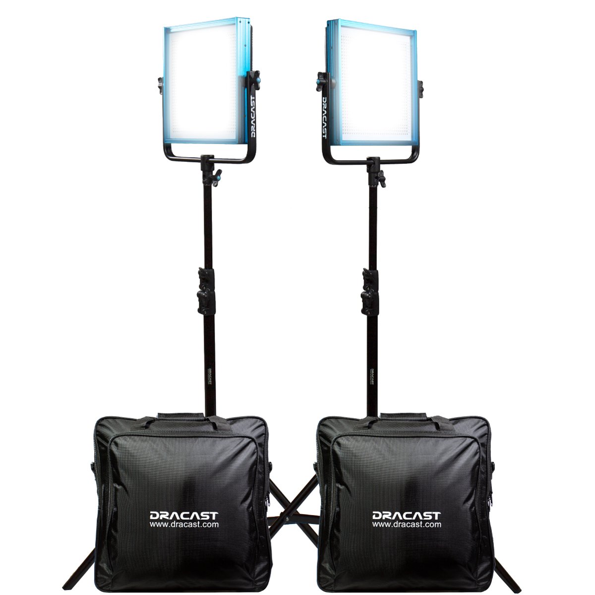 Dracast Plus Series LED1000 - Daylight 2 Light Kit