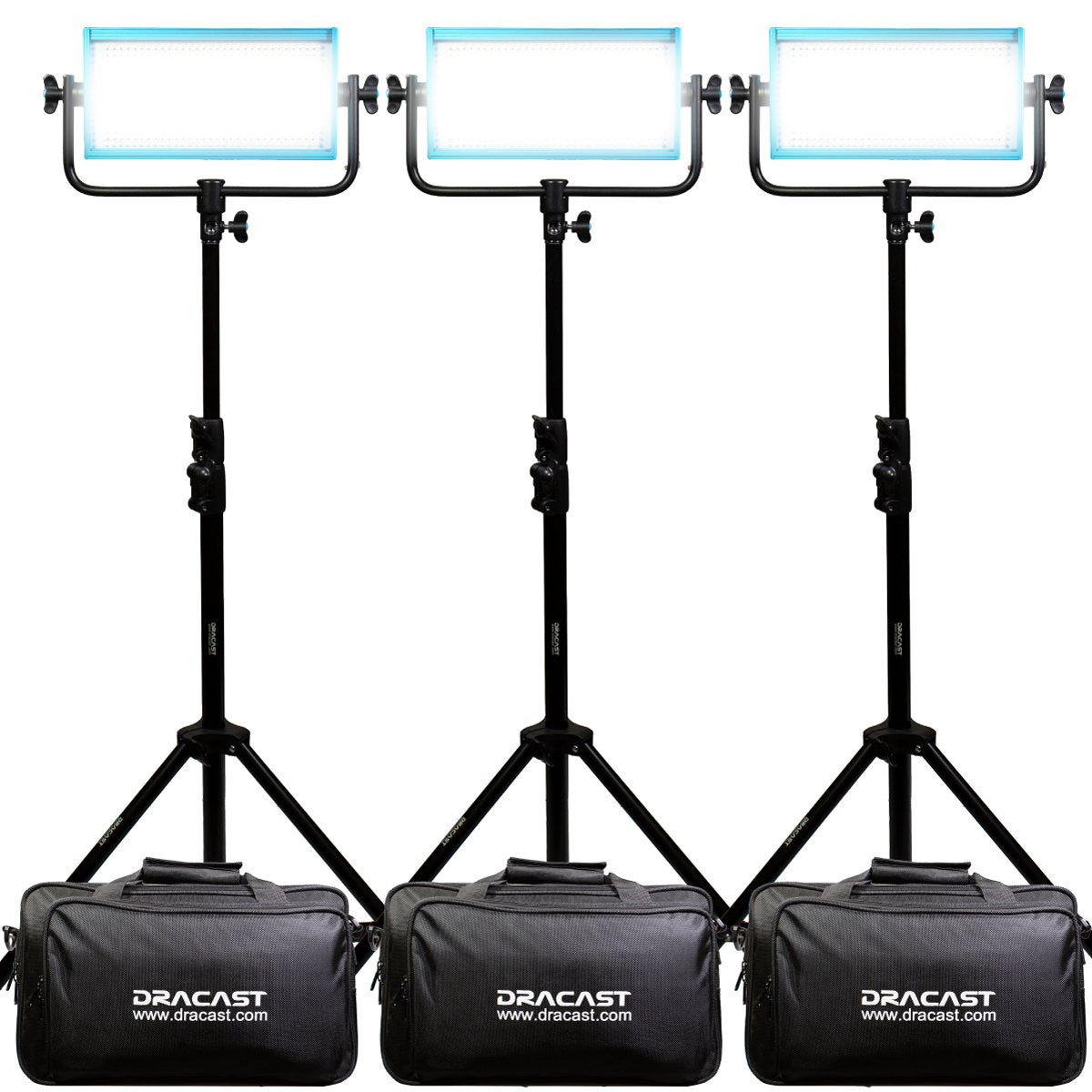 Dracast Pro Series LED500 - Daylight 3 Light Kit