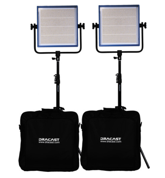 Dracast Pro Series LED1000 - Bi-Color 2 Light Kit