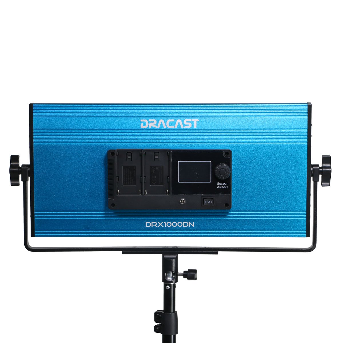 Dracast X Series LED1000 Daylight LED 3 Light Kit with Injection Molded Travel Case