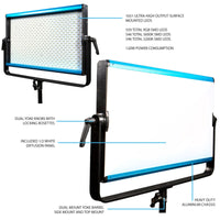 Dracast X Series LED2000 RGBWW LED Video Light Panel (130W)