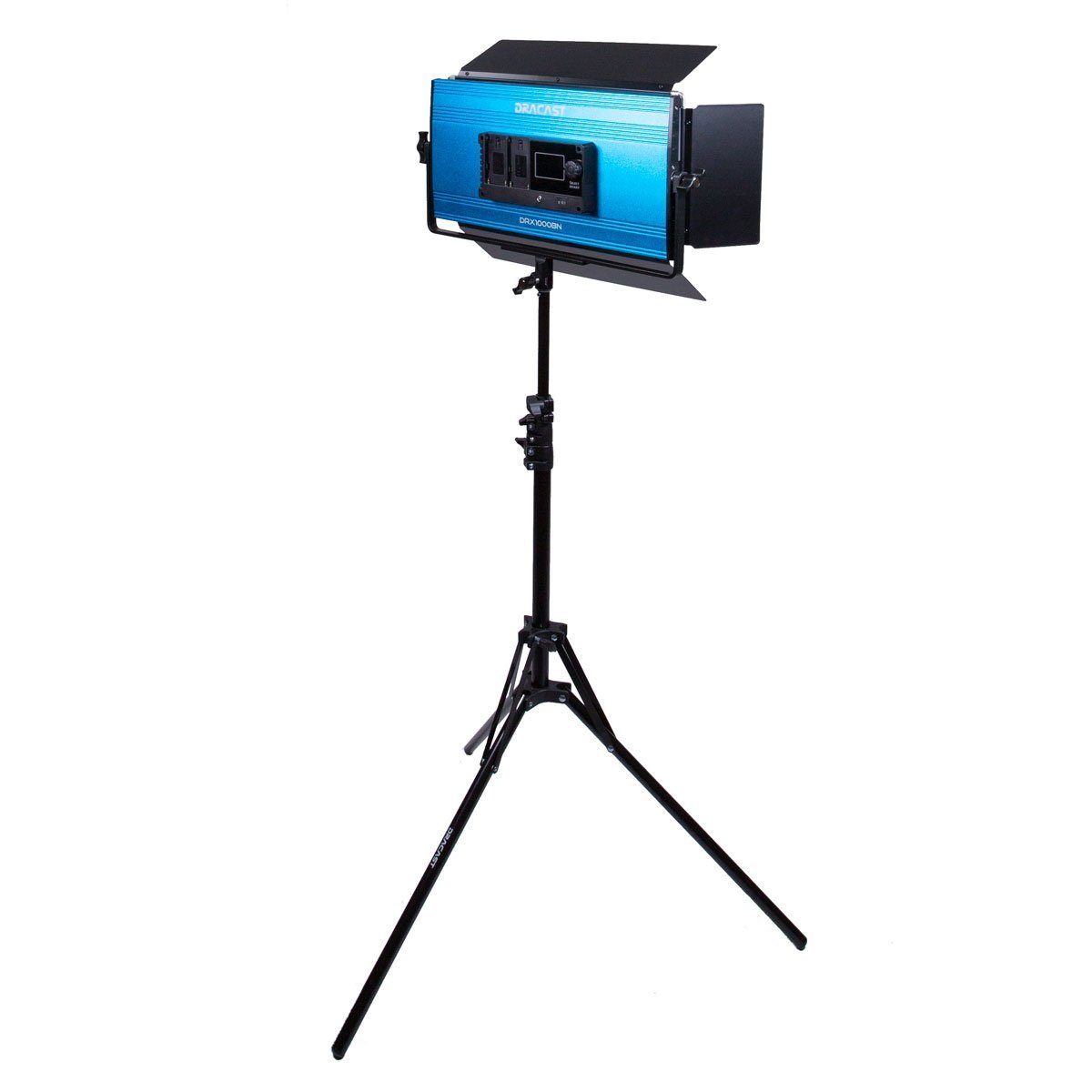 Dracast X Series LED1000 RGB and Bi-Color LED 3 Light Kit with Injection Molded Travel Case