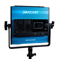 Dracast X Series LED500 Bi-Color LED 2 Light Kit with Nylon Padded Travel Case