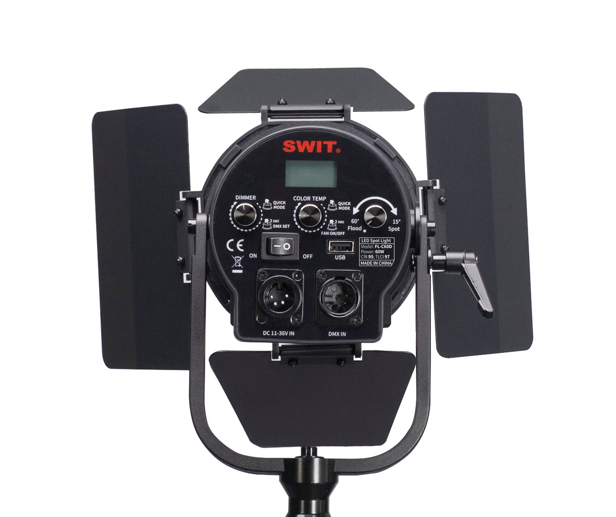 SWIT 60W Bi-color Portable LED Spot Light (FL-C60D)