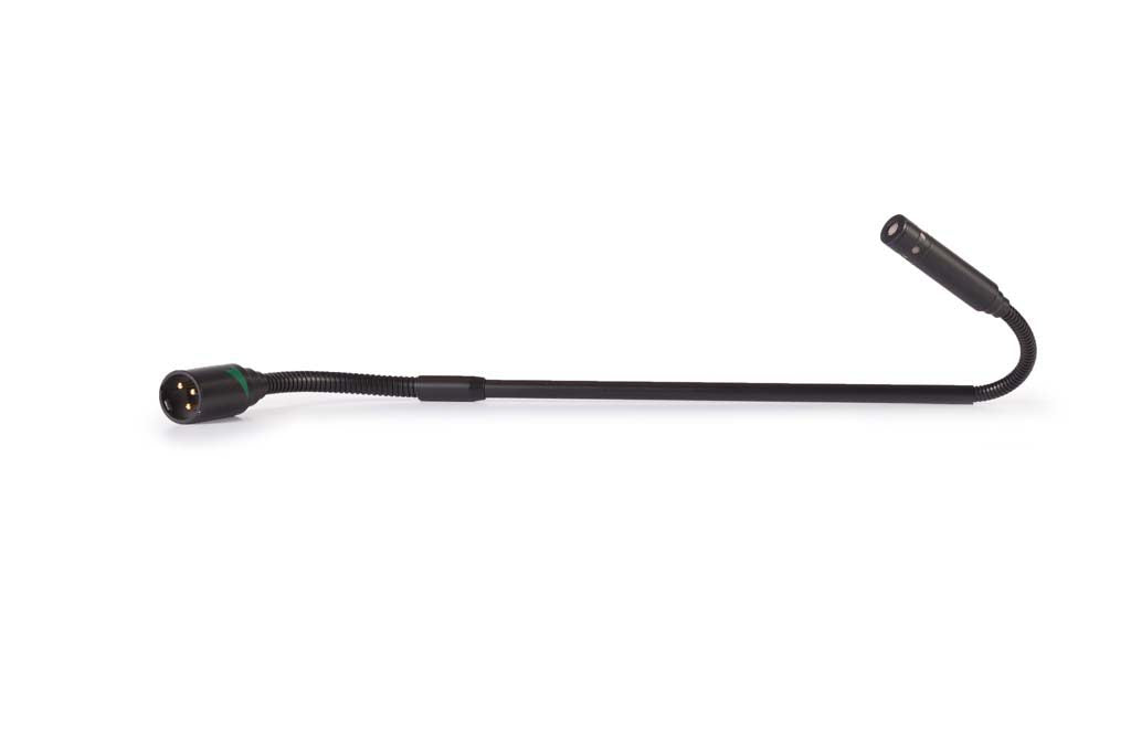 Green-GO Electret gooseneck microphone, 300mm