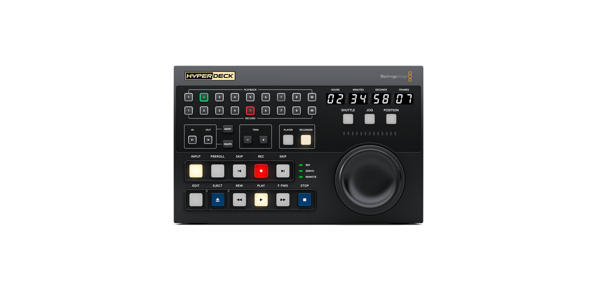 Blackmagic Hyperdeck Extreme Control