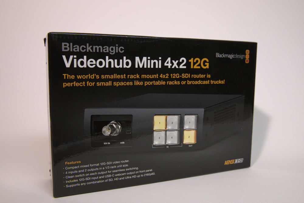 Blackmagic Videohub Mini 4x2 12G (B-stock)
