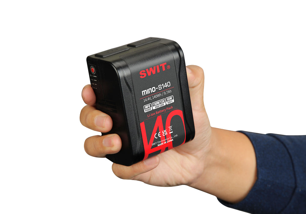SWIT 140Wh Pocket V-mount Battery Pack (Mino-S140)