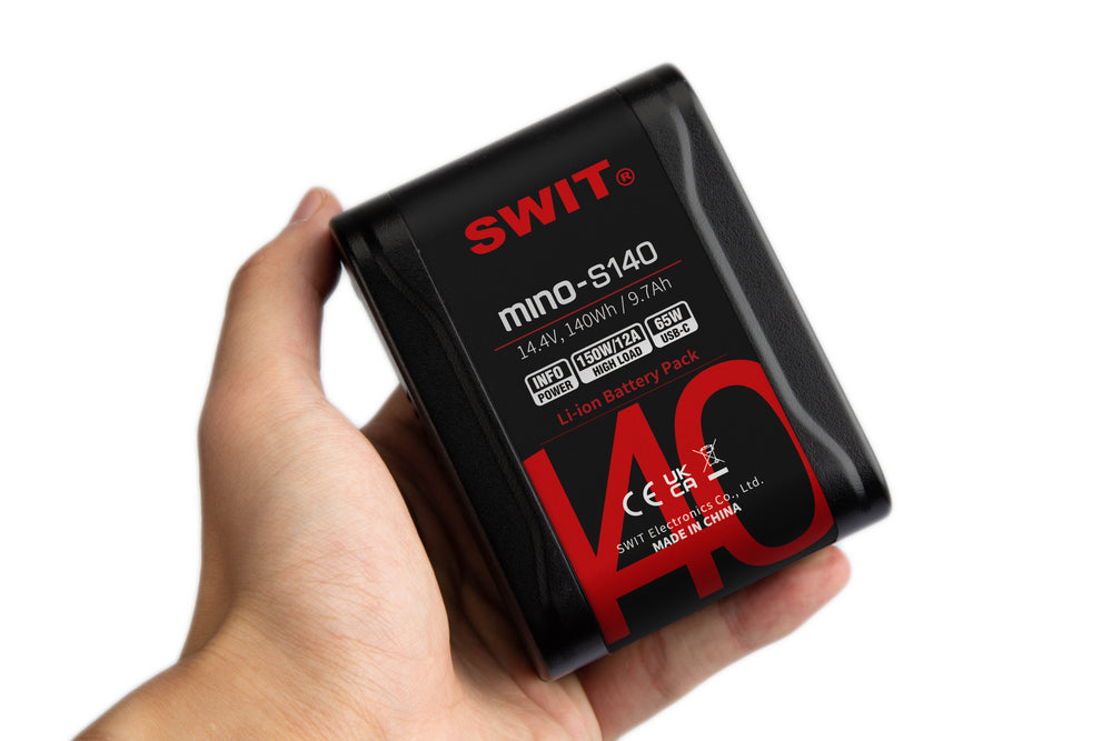 SWIT 140Wh Pocket V-mount Battery Pack (Mino-S140)