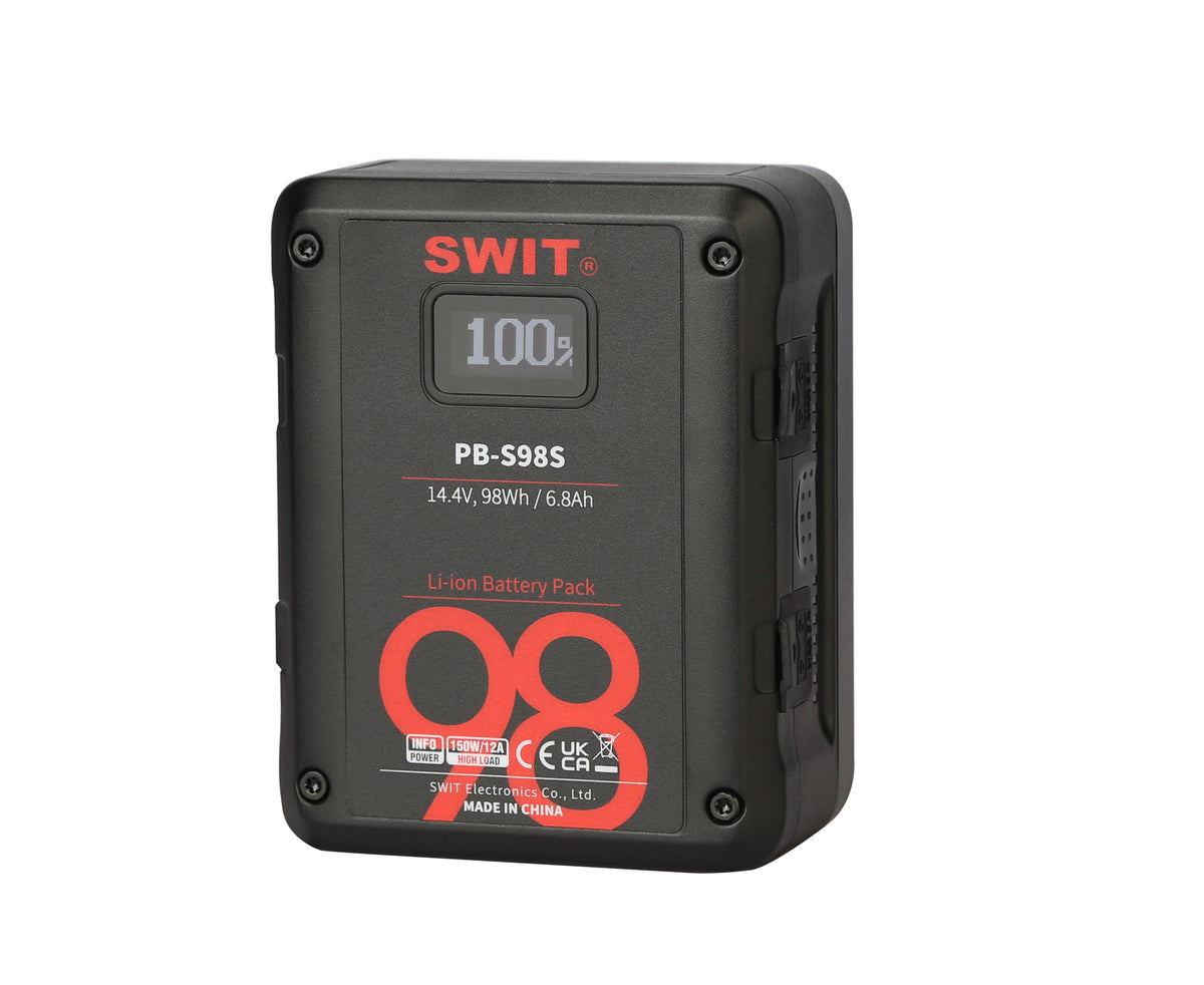 SWIT 98Wh Multi-sockets Square Digital Battery Pack (PB-S98S)