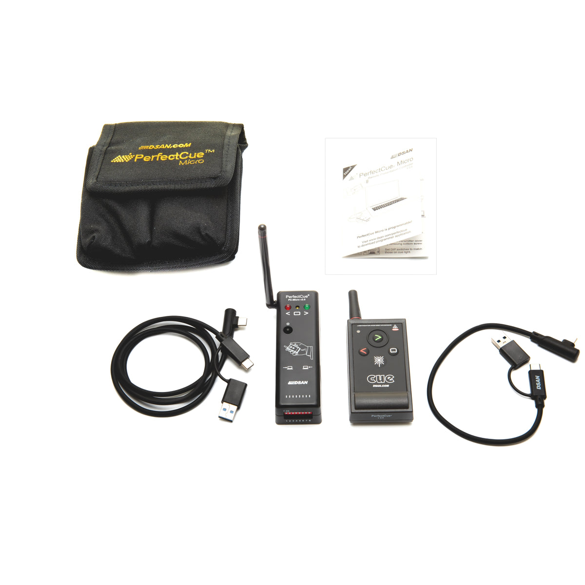 DSAN PerfectCue Micro with 4 button Transmitter
