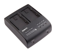 SWIT 2-ch Panasonic VW-VBD and CGA series Charger and Adaptor (S-3602D)