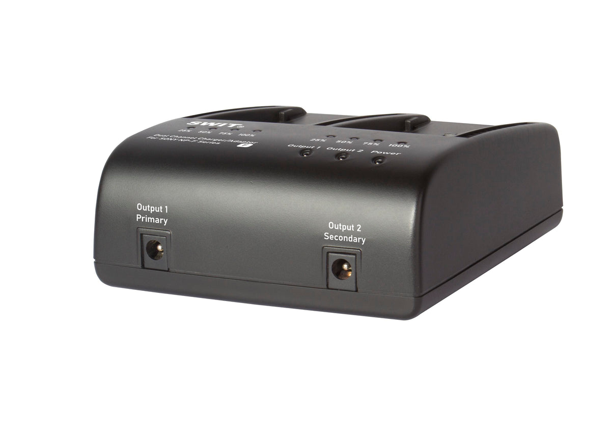 SWIT 2-ch SONY NP-F Charger and Adaptor