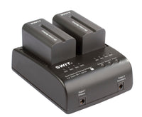 SWIT 2-ch SONY NP-F Charger and Adaptor