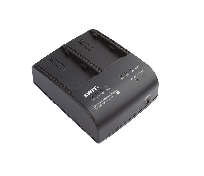 SWIT 2-ch SONY BP-U Charger and Adaptor