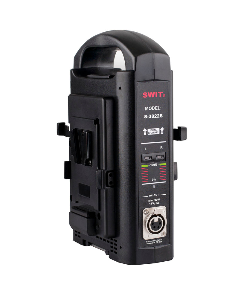 SWIT 2-ch V-mount Fast Charger (S-3822S)