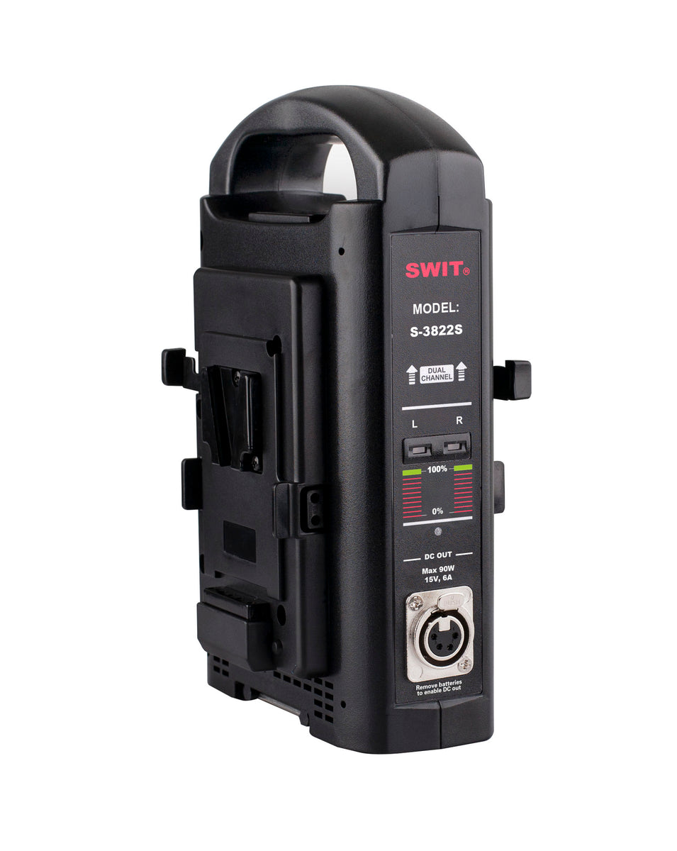 SWIT 2-ch V-mount Fast Charger (S-3822S)