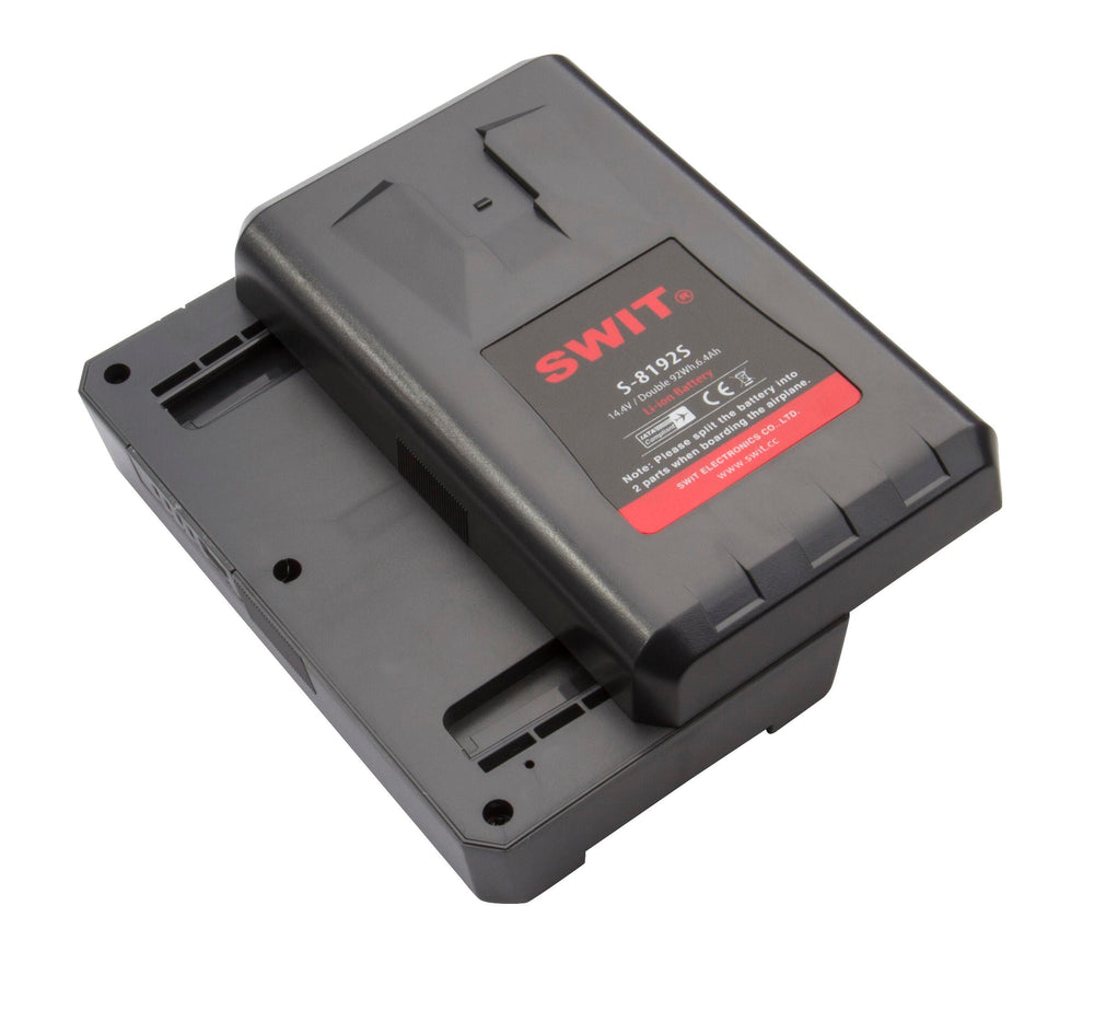 SWIT 92+92Wh Dividable V-mount Battery Pack (S-8192S)