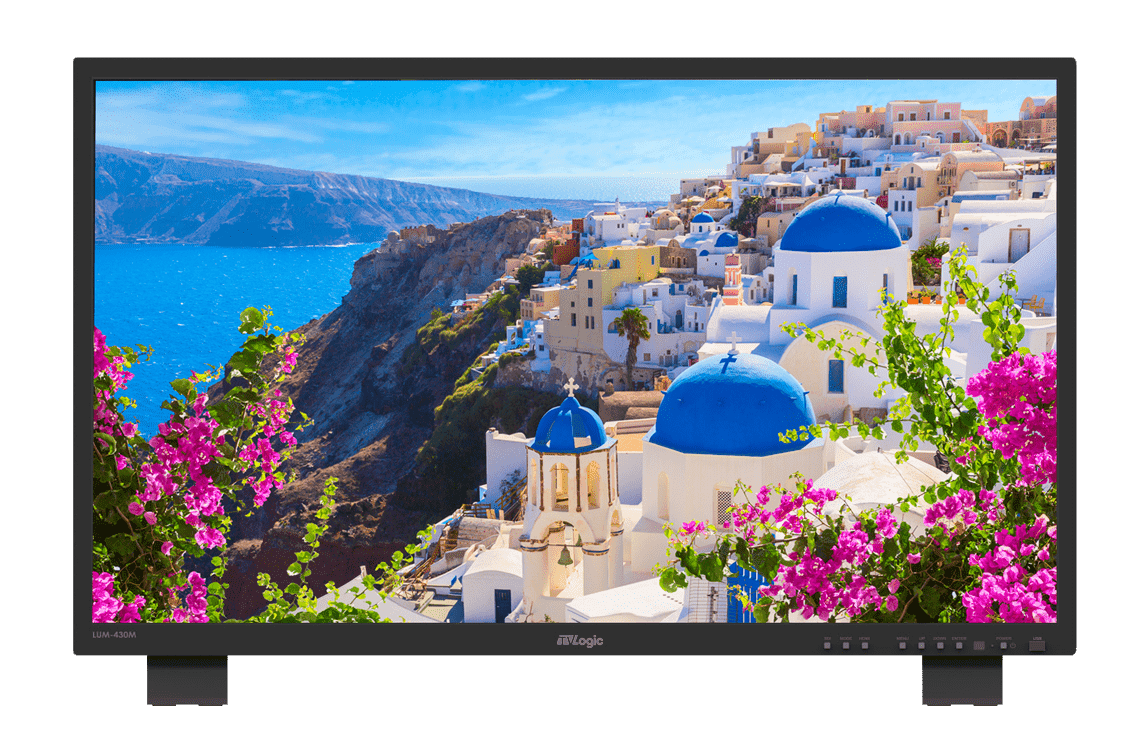 TVLogic LUM-430M3 43" True UHD 4K monitor