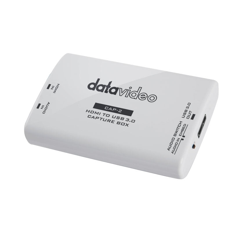 Datavideo Cap-2 HDMI to USB 3.0 Capture Box - Datavideo