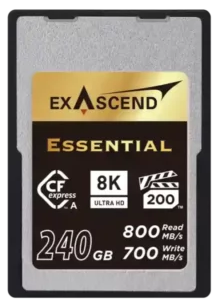 EXASCEND Essential CFexpress(Type A) 240GB