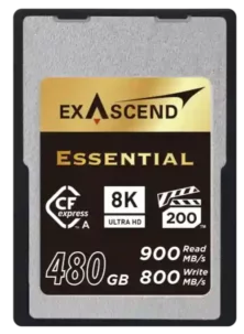 EXASCEND Essential CFexpress(Type A) 480GB