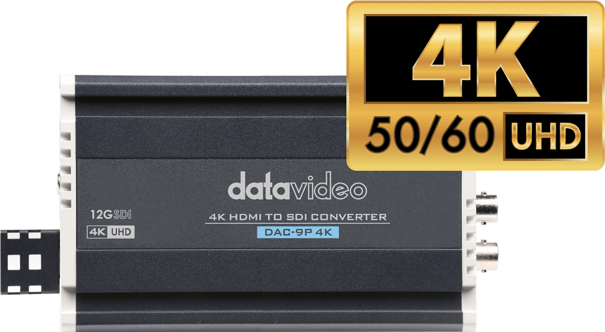 Datavideo DAC-9P 4K HDMI naar SDI Converter