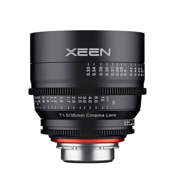 Samyang XEEN 35mm T1.5 FF cine Various Brands