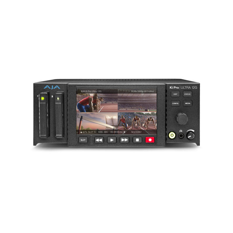 AJA Ki Pro Ultra 12G, 12G-SDI 4K/UHD/HD Recorder and Player