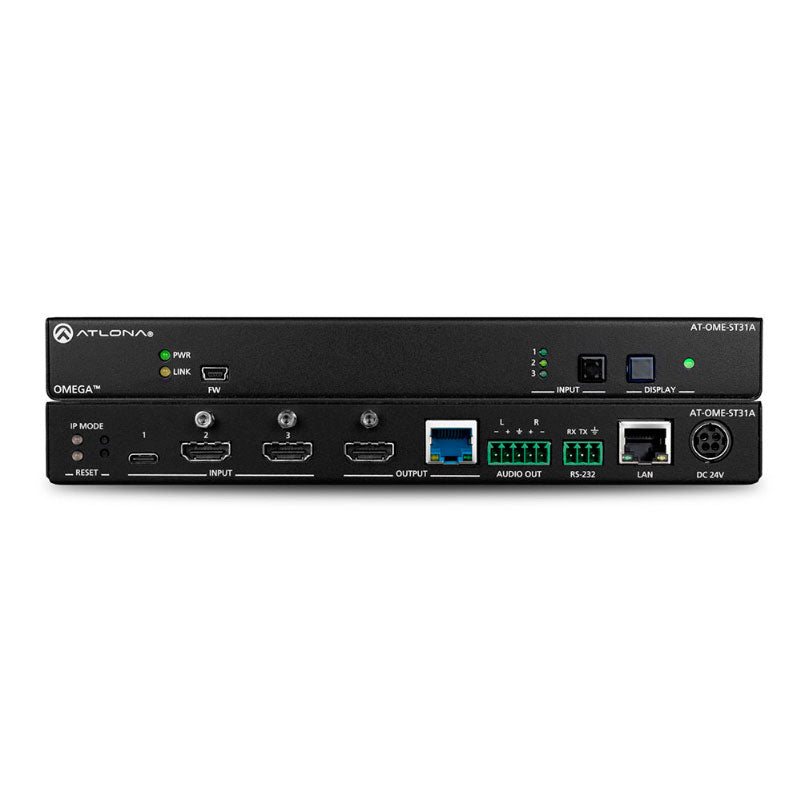 Atlona AT-OME-ST31A Input switch voor HDMI en USB-C 32 poorts