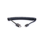 Atomos AtomFLEX Coiled Mini-HDMI to HDMI Cable - ATOM4K60C4