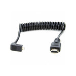 Atomos Coiled Right-Angle Micro-HDMI to HDMI Cable - ATOMCAB007