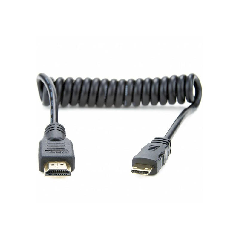 Atomos Coiled Mini-HDMI to HDMI Cable - ATOMCAB008