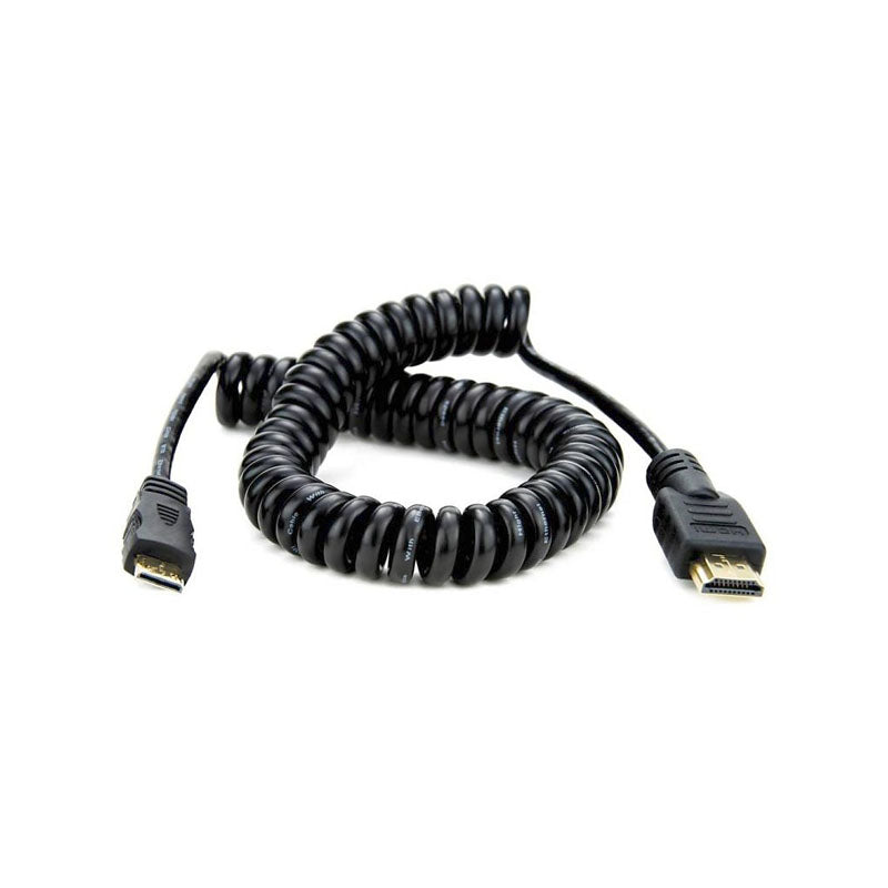 Atomos Coiled Mini-HDMI to HDMI Cable - ATOMCAB009