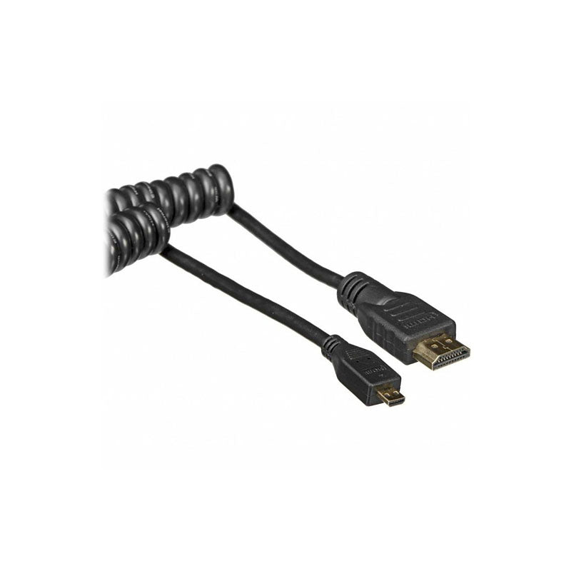 Atomos Coiled Micro-HDMI to HDMI Cable - ATOMCAB014